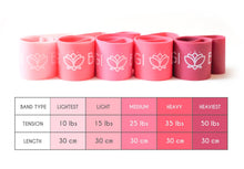 Load image into Gallery viewer, Pink Resistance Bands - Yogi Bands Store