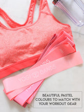 Load image into Gallery viewer, Pink Resistance Bands - Yogi Bands Store