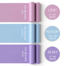 Load image into Gallery viewer, Pastel Stretch Bands - Yogi Bands Store