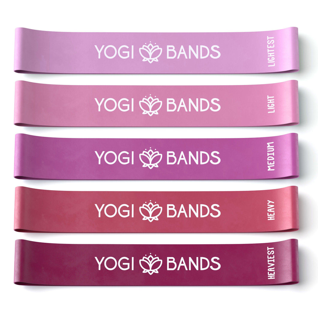 Pink Resistance Bands - Yogi Bands Store